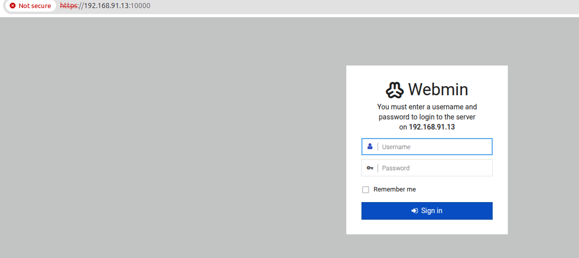 Webmin